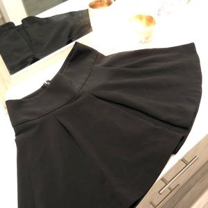 Express Black Mini Skirt